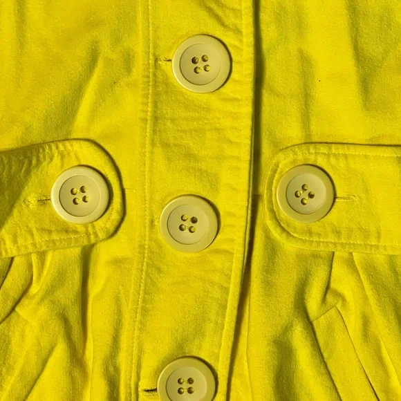 Jack by BB Dakota Yellow Coatigan with Hood - Picture 2 of 5